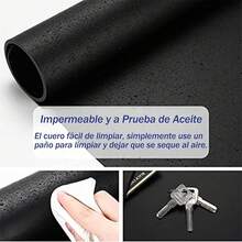 Alfombrilla de Ratón para Juegos, Tapete para Mouse - Alfombrilla para Mouse Impermeable e Antideslizante, Mouse Pad Ampliada de 800 * 400 * 2 mm, Adecuada para Accesorios Gamer (Rosa+Azul) - Rosa+Azul - Ver 8