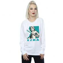 Star Wars Womens/Ladies Rebels Ezra Sweatshirt (White)
