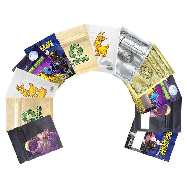 100pcs Resealable Packaging Bags,Gift Wrapping Bag,Small Business Double-Sided Color Smell Proof Bags,Food Storage Flat Bags, Opaque Mylar Bags, Suitable For Small Business Double - Sided Color Smell Proof Bags For Food Storage Flat Bags, Birthday Gift Organizer, Wedding Party Props, Suitable For Wedding Birthday Holiday New Year Party Valentine's Day