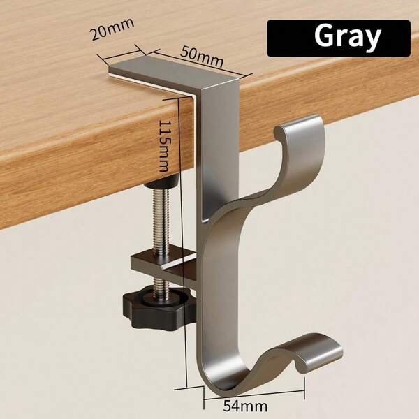 Portable Hanging Bag Hook Student Desk Side Hanging Bag Artifact Removable Mobile Handbag Holders Multi-Functional Table Hook