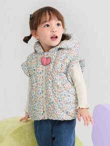 Balabala BalaOne 少女羽绒背心 2025 秋冬款，男女童保暖外套