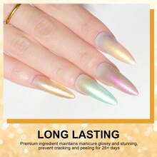 LIMEGIRL 渐变绘画凝胶套装，9 色渐变凝胶指甲油，适用于渐变指甲，免洗绘画凝胶套装法式美甲 DIY 美甲，适用于沙龙和家庭美甲 DIY 的凝胶指甲油套装 - 彩色 - 查看 5