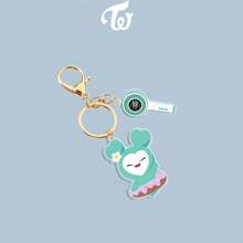 1 Piece TWICE 亚克力钥匙扣 韩国女团卡通钥匙扣 包包挂件 明星周边 同款 圣诞礼物 (款式随机) - 彩色 - 查看 6