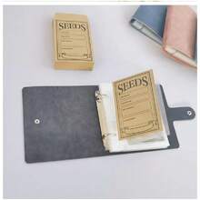 1set Seed Storage Organizer With 50 Envelopes Garden Seeds Storage Box Durable Sealing Seeds Envelope For Vegetable Seeds Storage