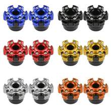 摩托车护具通用CNC铝合金摩托车防摔保护器防爆前叉杯滑块防撞摩托车安全配件 - 2個 - 查看 6