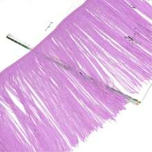 2码流苏花边蕾丝用于缝纫配件宽边饰流苏拉丁舞服装流苏DIY服装用品艺术工艺品家居园艺