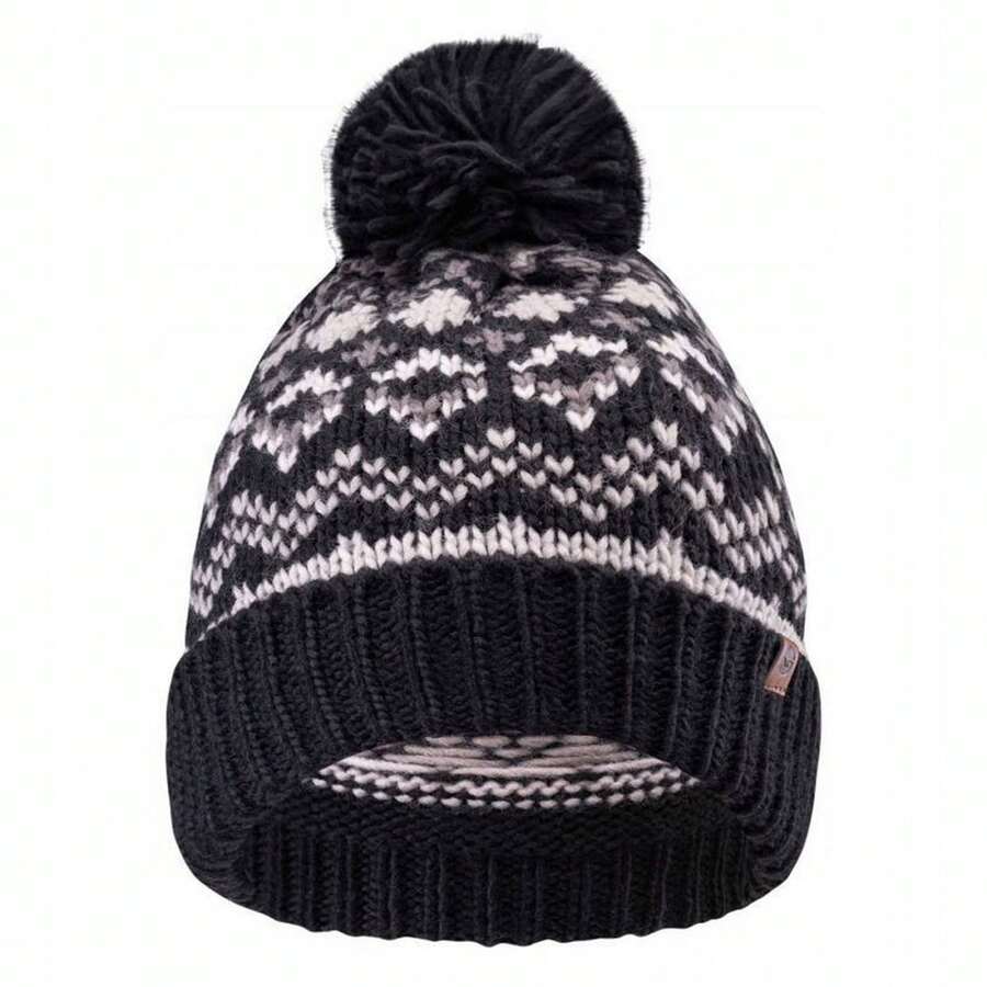 Unisex Adult Amir Beanie (Black) - Coffee Brown - View 1