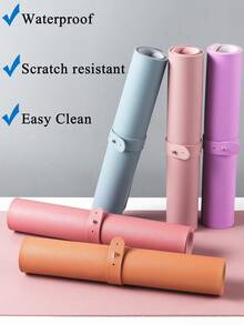 2 piezas Almohadilla de mesa de manicura de cuero de fibra, Almohadilla de soporte de mano de manicura plegable y colorida, Adecuada para almohadilla de reposabrazos de manicura, Almohadilla de manicura de cuero de microfibra suave, Almohadilla de mesa de manicura resistente al agua y a las manchas, Almohadilla de reposabrazos duradera