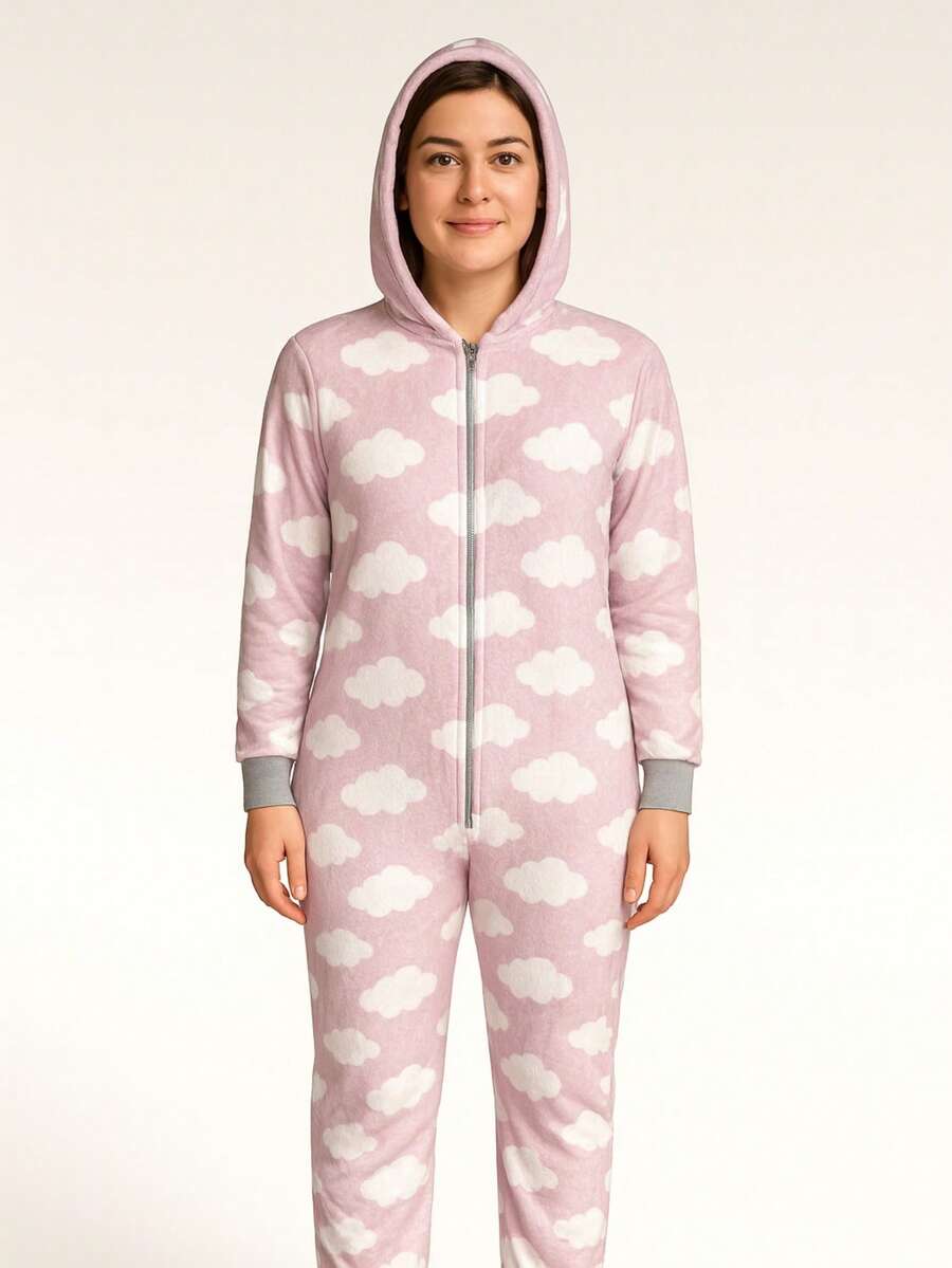 Women Rompers - Pink - View 1