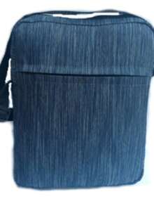 Bolsa Bitono Azul-Gris - Azul - Ver 3