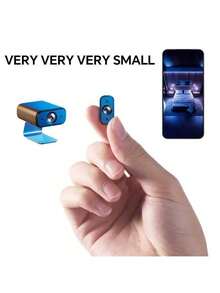 1pc Mini Spy Hidden Camera - Motion Detection And Night Vision 1080P HD, Indoor Monitoring For Pets/Children/Nanny, Controllable Via App, Easy Installation, No Battery Required. - Multicolor - View 5