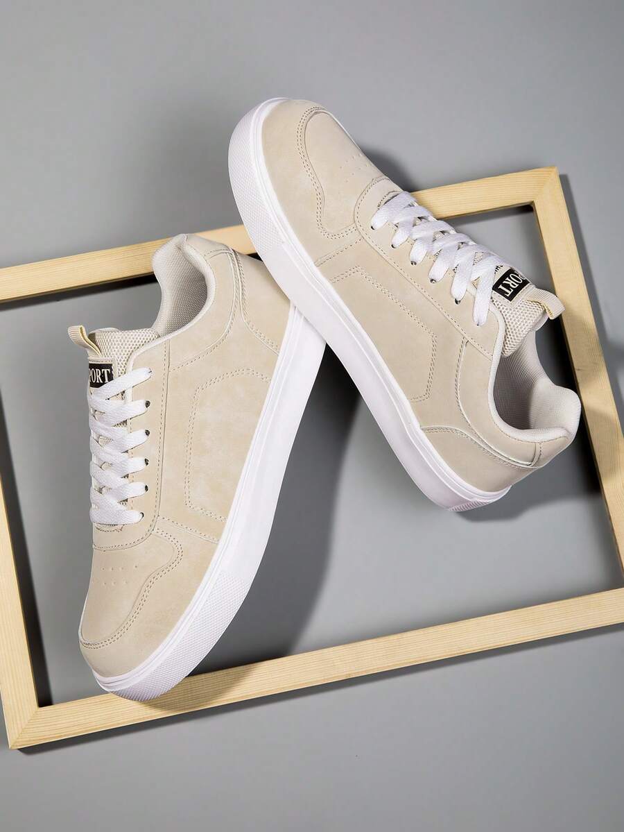 Chaussures de sport décontracté pour hommes, chaussures de skate d'entraînement allemandes - semelle extérieure antidérapante et durable, légères et confortables, convenant pour le port quotidien en toute saison