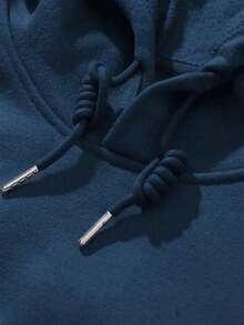 Men'S Racing Graphic Hoodie - Casual Drawstring Pullover With Pocket, Stylish Car Design, Perfect For Fall/Winter, Casual Winter Wear|Racing Graphic Hoodie|Comfortable Fit - 藏蓝色 - 查看 4