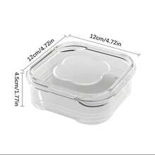 5 buc / Recipiente de depozitare pentru frigider/congelator, Cutii compartimentate pentru carne, înghețată, Fără sigiliu cu arome încrucișate, Refrigerare