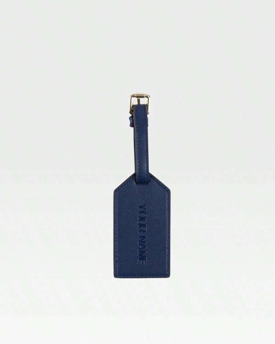 Custom Luggage Tag In Navy | SHEIN USA