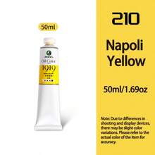 Marie's Professional Oil Paints, 50ml/1.69oz Tubes, Oil Based Pigments Art Supplies For Canvas Craft Painting, Artist Quality, Rich Colors, Gifts For Artist, Beginners, Students And Adults - 50ml/1.7 Oz - View 31