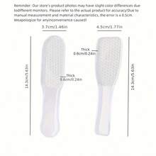 Polizor de unghii exfoliant din nano-sticlă - Instrument manual de lustruit picioare și mâini, nu necesită electricitate, potrivit pentru uz casnic sau la salon - Material durabil din nano-sticlă, design ergonomic, construcție de înaltă calitate, portabil și compact, robust și durabil, indispensabil pentru îngrijirea personală