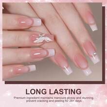 Bộ gel vẽ chuyển màu LIMEGIRL, 9 màu sơn móng tay gel ombre cho móng tay ombre, Bộ gel vẽ không cần rửa, làm móng kiểu Pháp, bộ sơn gel cho tiệm và làm móng tại nhà - Nhiều màu - Xem 5