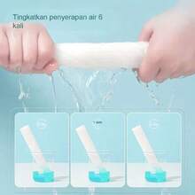 Toalla de pie desechable gruesa y grande para uso doméstico, adecuada para remojar los pies, masaje de pies y lavado de pies en el baño.