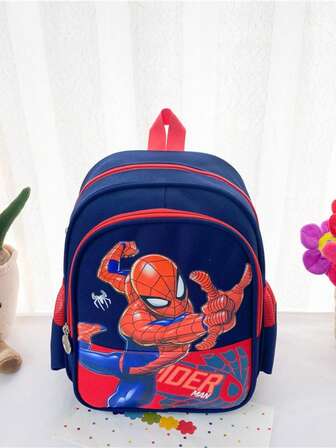Plecak dziecięcy   z kreskówkową postacią, niezbędny dla dzieci do szkoły, lekki, mały plecak dla chłopców i dziewczynek