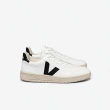 Veja Unisex V-10 C.W.L Shoes For Women And Men - Veja Sneakers Women - Veja Sneakers Men - Trắng / Đen - Xem 1