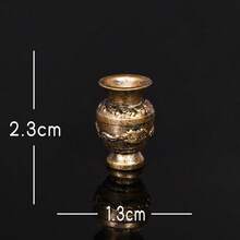 Mikrolandschaft Dekor Leuchtend im Dunkeln Faux Bronze Ornament, Harz DIY Handwerks-Accessoire für Miniatur-Garten, Puppenhaus, Schreibtisch, Auto, Fotografie, Geschenk (Weihnachten, Halloween)