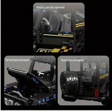 1000pcs High-Quality Mercedes-Benz G-Class Building Blocks Set, ABS Construction Bricks, Vehicle Theme, Suitable For Living Room And Bedroom Decor, Perfect Halloween Or Christmas Gift For Adults And Teens 14+ Years Old