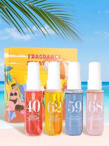 4/5 قطعة من رذاذ العطر البرازيلي، خيارات تشكيلة تصل إلى 4 قطع، معطر هواء للاستخدام الداخلي والخارجي متعدد الطبقات يمنح حالة من السعادة المرتفعة، برائحة طبيعية طازجة وأنيقة تدوم طويلاً، تحرر رائحة فانيليا جانيرو وجوز الهند والزهور والفواكه والحمضيات والخشب والمحيط والبحر، مناسبة للمواعدة والحفلات والتجمعات والعطلات والمنزل والفندق والمكتب، هدية مثالية للعائلة والأقارب والأصدقاء