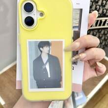 Large Hole Candy Color Jelly Skin Feel Matte Soft Case For IPhone 17 Air 16 15 14 13 Pro Max/17 16 Plus/15 14 13 12 Pro Phone Case Anti-Fingerprint Anti-Drop Anti-Slip Protective Case Unisex Holiday Birthday Gift - 淡青色 - 查看 6