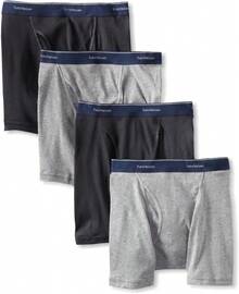 Fruit of Loom Bóxer Low-Rise Hombre -% Algodón Paquete 4 Piezas - VARIOS - Ver 7