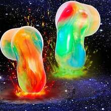 IREH Slimes de Galaxia, Paquete de 36 Slime Galáctico para Niños, Juguetes de Slime Colorido y Flexible, Ideales para Fiestas Infantiles - 1 - Ver 5