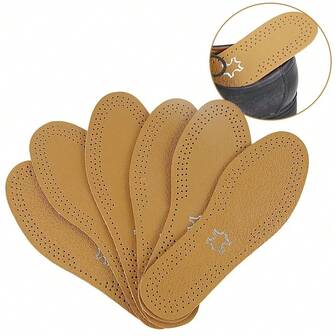 1 par ultratunna, andningsbara, svala innersulor, lämpliga för både män och kvinnor, kan klippas manuellt till önskad storlek, tillbehör till vardagsskor, bekväm innersula