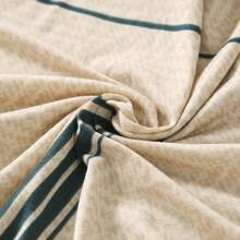 Stretchable Milk Silk Headboard Cover, All Inclusive, Simple Geometric Pattern Design, Soft Polyester Fiber Fabric, Modern Style Bedroom Furniture Protective Cover