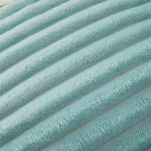 1pc Warm Flannel Striped Fleece Blanket, Air Conditioning Blanket, Casual Office Nap Blanket, Sofa Blanket, Halloween Faux Fur Blanket, Shawl Blanket, Suitable For Christmas, Thanksgiving