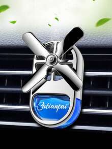 耐用旋轉汽車通風口夾式空氣清新劑 - 藍色 - 查看 8