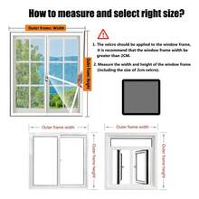 Door & Window Screen - White - View 7