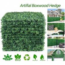 60cm x 40cm人造草坪，綠色塑膠仿葉板，牆面裝飾，人造常春藤藤蔓，適用於花園，庭院，簡單的仿葉家居裝飾，情人節，禮物