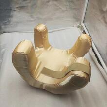 1 pièce Oreiller de visage ergonomique sans défaut - Mousse à mémoire de forme douce, coussin de sommeil sans rides pour dormir sur le dos, multi-usage, oreiller de sommeil de beauté toutes saisons avec housse tissée lavable à sec