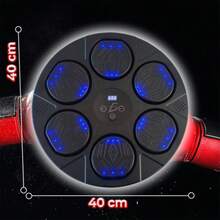 ELE-GATE  Máquina de Boxeo Musical con Guantes de Boxeo – Ejercicio Inteligente y Divertido con Música - DAFULT - Ver 3