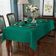 Kitchen Tablecloth - Z-christmas Green - View 3