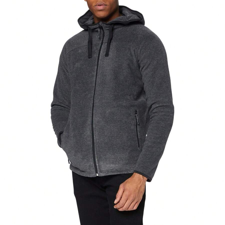 Stedman Mens Power Fleece Jacket (Grey Heather) - Grey - View 1