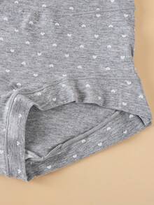 6 Peças Calcinhas de Algodão Plus Size para Mulheres, Xadrez e Floral Miúdo, Calcinha Confortável de Corte Alto - Multicolorido - Visão 6