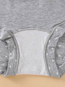 6 Peças Calcinhas de Algodão Plus Size para Mulheres, Xadrez e Floral Miúdo, Calcinha Confortável de Corte Alto - Multicolorido - Visão 8