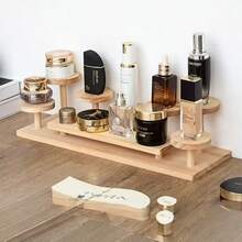 1 Giá trưng bày tượng gỗ sáng tạo dùng để trưng bày phụ kiện, đồng hồ, nước hoa, mỹ phẩm, món tráng miệng, cây mọng nước - Nhiều màu - Xem 10
