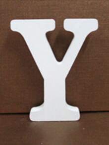 1pc Wooden Decorative Letter Design Home Decor Crafts, Free Combination Decorative Freestanding Wooden Letter Slices For Handicrafts, Family Gatherings, Birthday Parties, Weddings And Other Event Decorations