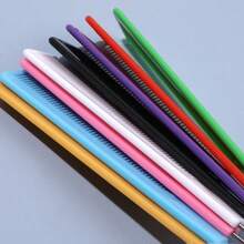 1Pc/2Pcs/3Pcs/5Pcs/Black/Color Random Tail Comb Multicolored Steel Needle Hair Comb Styling Comb Hair Cutting Tools Lady Hair Comb Dense Teeth Smooth Hair Comb