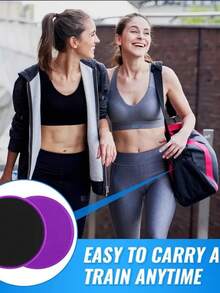 4/8 قرص تزلج رياضي عام من البولي بروبلين، متعدد الألوان، قرص ثنائي الجوانب، مناسب لتمارين الجذع والتقوية والأرداف والبطن وخسارة الوزن والتجهيزات اللياقة البدنية والتدريب على القوة، هدية عيد الميلاد