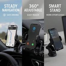 Hot Selling New Car Phone Holder, Car Dashboard Front Gear, Mobile Navigation Stand, Retractable Suction Cup Holder