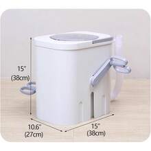 Mini Lavadora Portatil con Centrifugado Lavadora Manual Pedal, Lavadora Ropa Manual, Lavadora de Viaje Para Camping Apartamentos Caravana - 1 - Ver 6