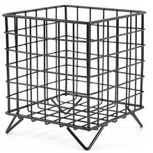 Metal Wire Storage Basket, Creative Desktop Organizer Basket, Wrought Iron Storage Rack, Office Desk Organizer Basket - Coffee Capsule Storage Box - Multi-Function Desktop Storage Box - Bathroom Toiletries Storage - Suitable For Kitchen, Bathroom, Living Room, Bedroom, Office And Other Spaces, Desktop Organizer, Storage Box, Tissue Box, Cosmetic Storage Box, Pen Holder, Essential For Back To School - Multicolor - View 17